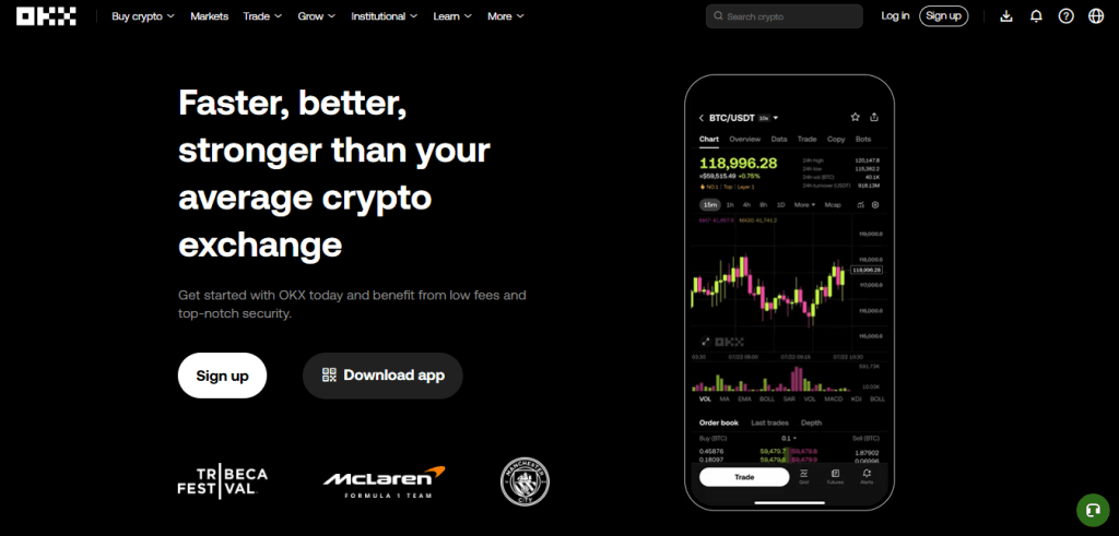 General information about the OKX crypto exchange: platform overview, features, and specifics