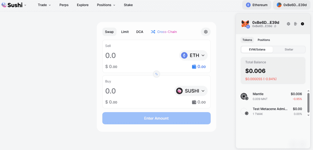 Підключення гаманця (MetaMask, Trust Wallet, Rabby)