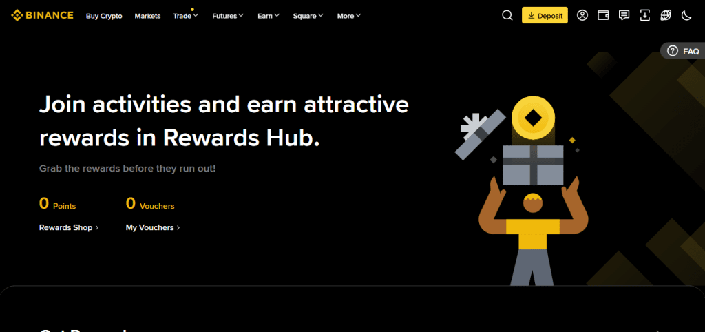 Binance: referral program
